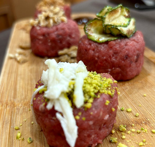 da Gustoso | battuto di manzo